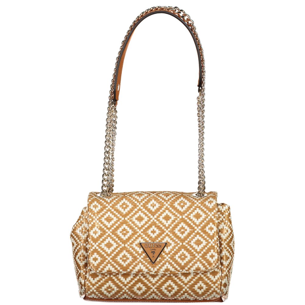 Guess Beige Polyethylene Handbag - Luksusmuotia Guess Jeans - Tutustu YVES JAVANNI® 