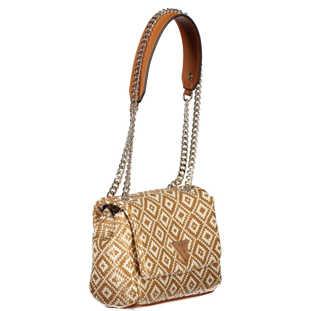 Guess Beige Polyethylene Handbag - Luksusmuotia Guess Jeans - Tutustu YVES JAVANNI® 