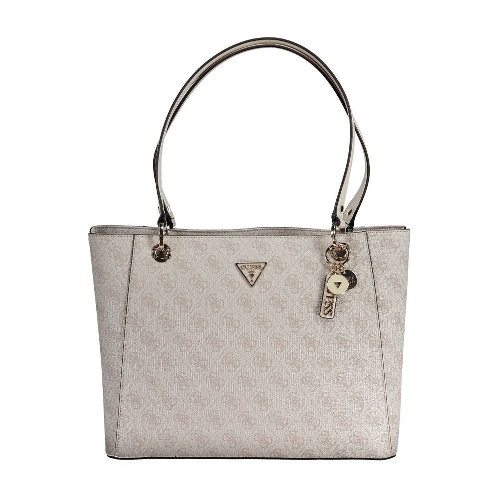 Guess Gray Polyethylene Handbag - Luksusmuotia Guess Jeans - Tutustu YVES JAVANNI® 