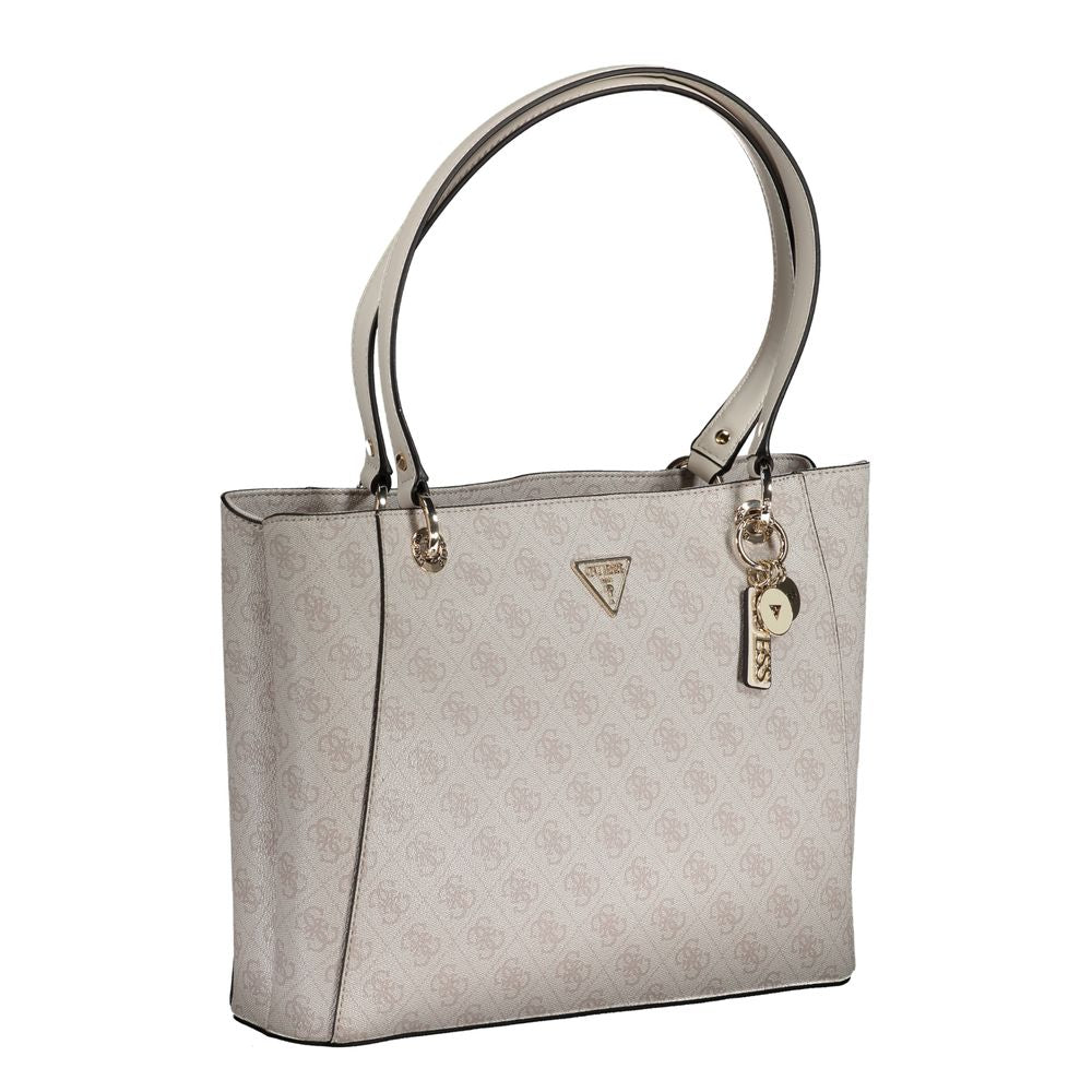 Guess Gray Polyethylene Handbag - Luksusmuotia Guess Jeans - Tutustu YVES JAVANNI® 