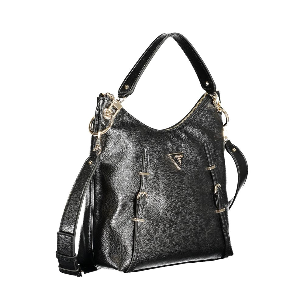 Guess Black Polyethylene Handbag - Luksusmuotia Guess Jeans - Tutustu YVES JAVANNI® 