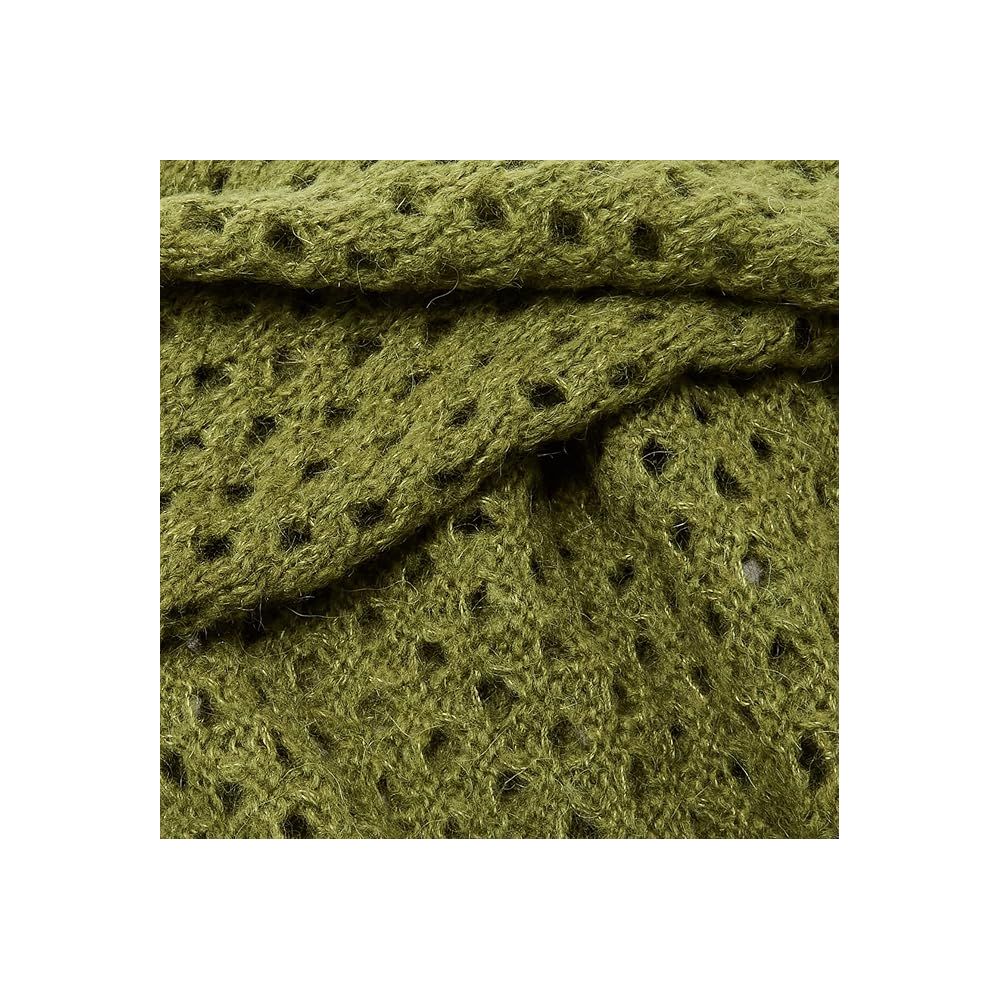 PINKO Green Acrylic Scarf - Luksusmuotia PINKO - Tutustu YVES JAVANNI® 