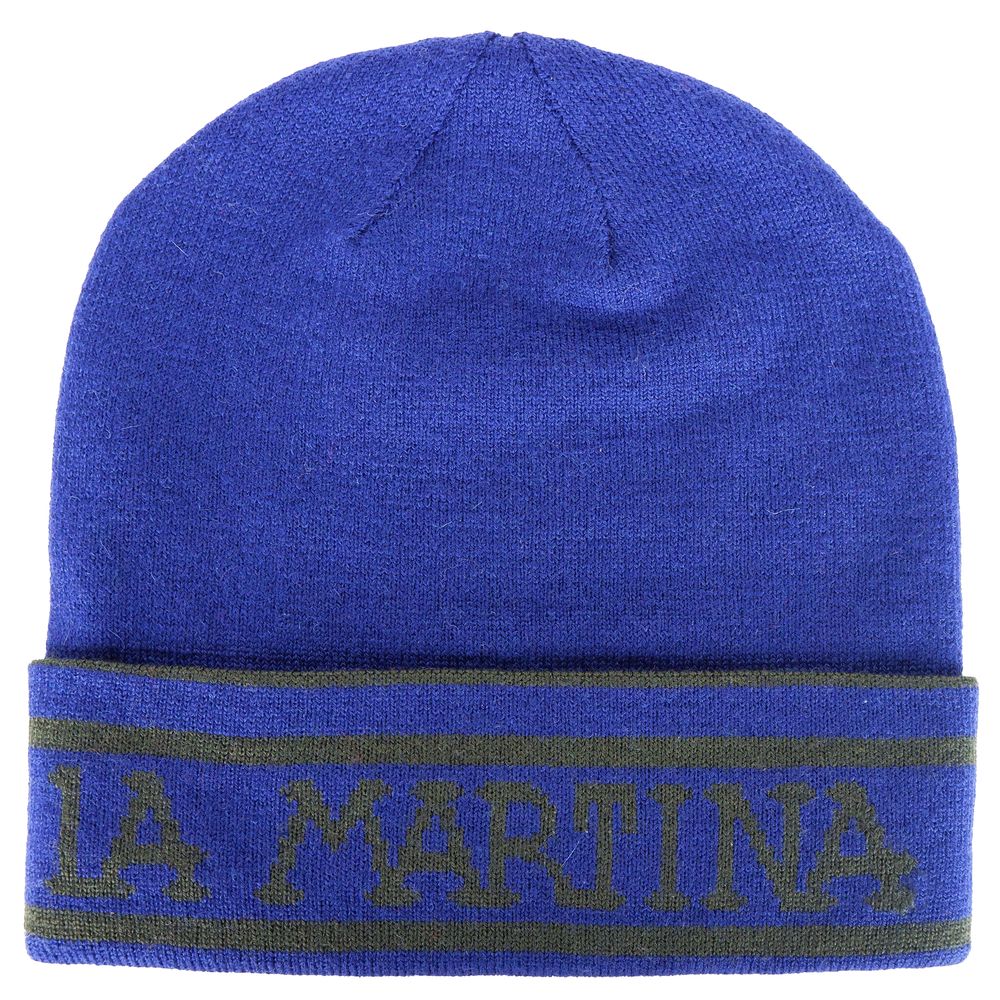 La Martina Blue Acrylic Hats & Cap - Luksusmuotia La Martina - Tutustu YVES JAVANNI® 