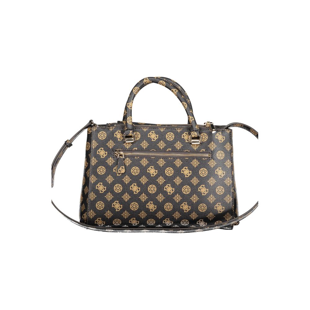 Guess Brown Polyethylene Handbag - Luksusmuotia Guess Jeans - Tutustu YVES JAVANNI® 