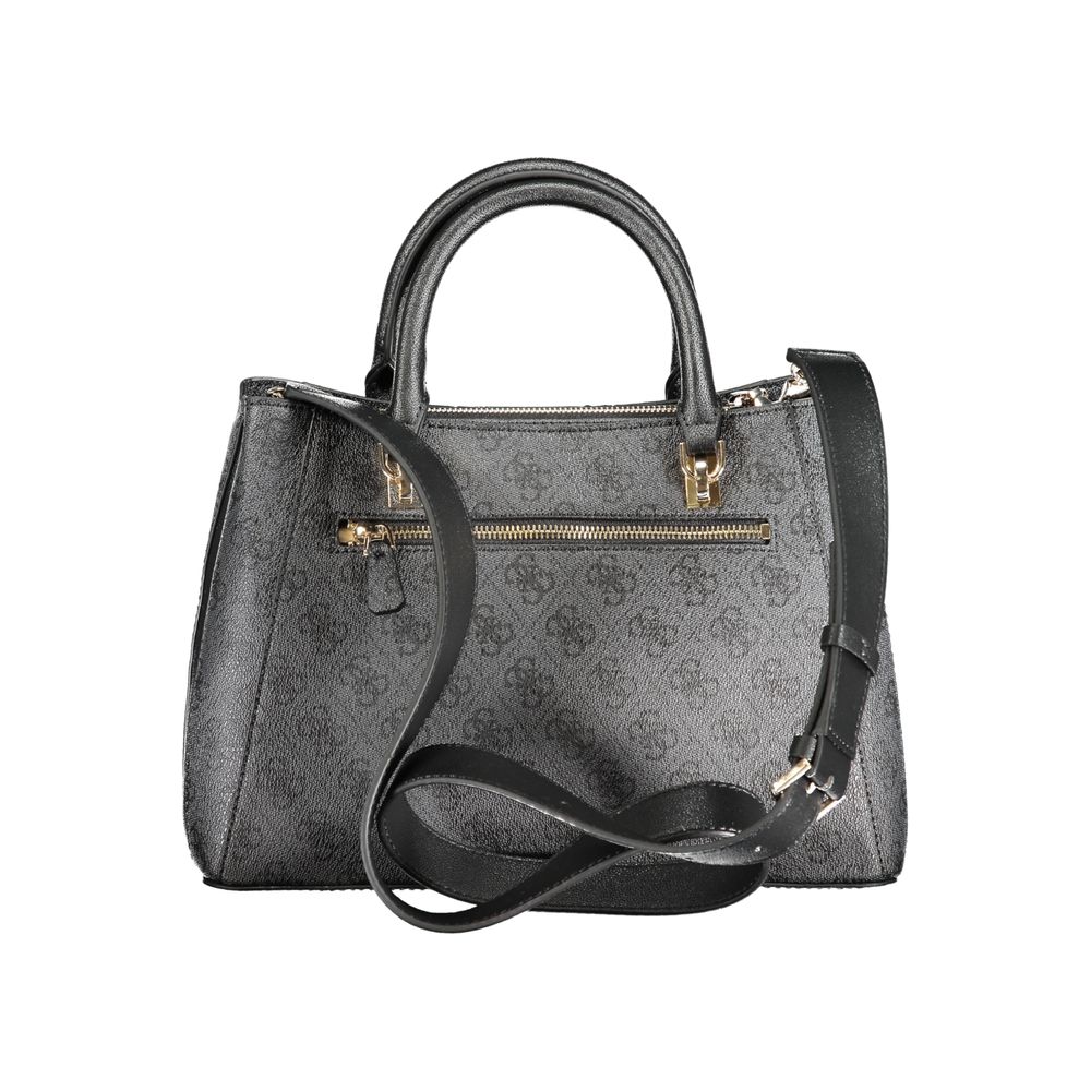 Guess Jeans Black Polyethylene Handbag - Luksusmuotia Guess Jeans - Tutustu YVES JAVANNI® 