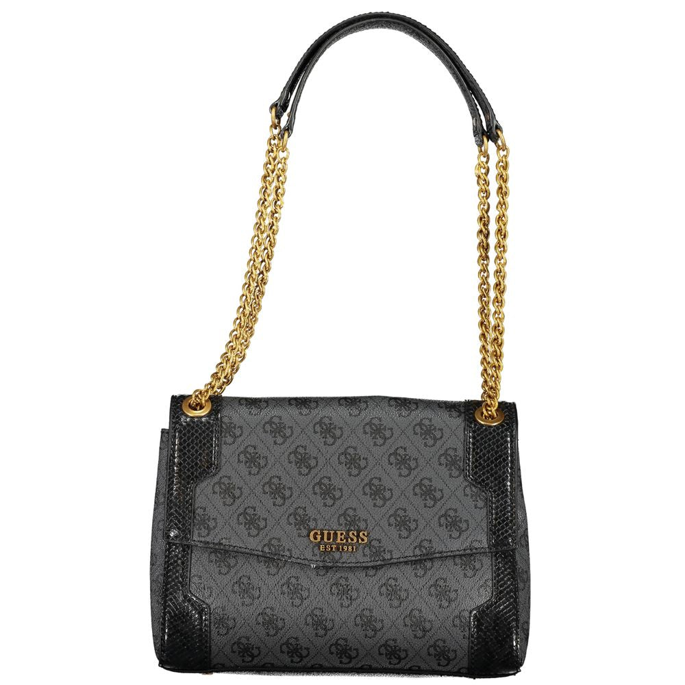 Guess Black Polyethylene Handbag - Luksusmuotia Guess Jeans - Tutustu YVES JAVANNI® 