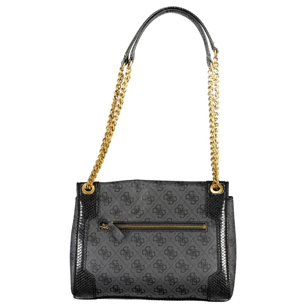 Guess Black Polyethylene Handbag - Luksusmuotia Guess Jeans - Tutustu YVES JAVANNI® 