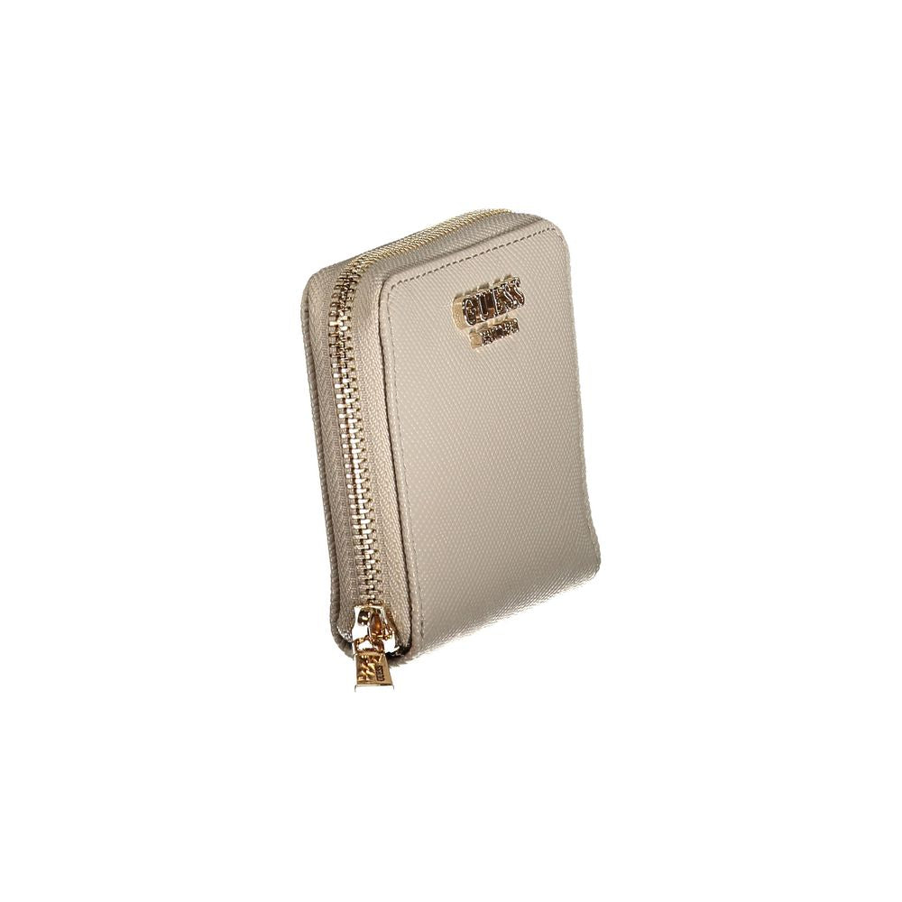 Guess Beige Polyethylene Wallet - Luksusmuotia Guess Jeans - Tutustu YVES JAVANNI® 