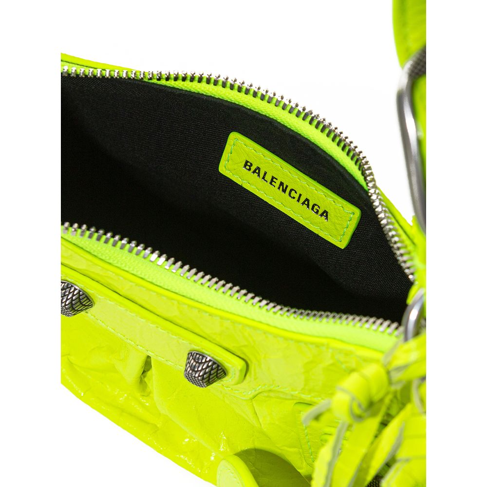 Balenciaga ”Le Cagole” Yellow Shoulder Bag