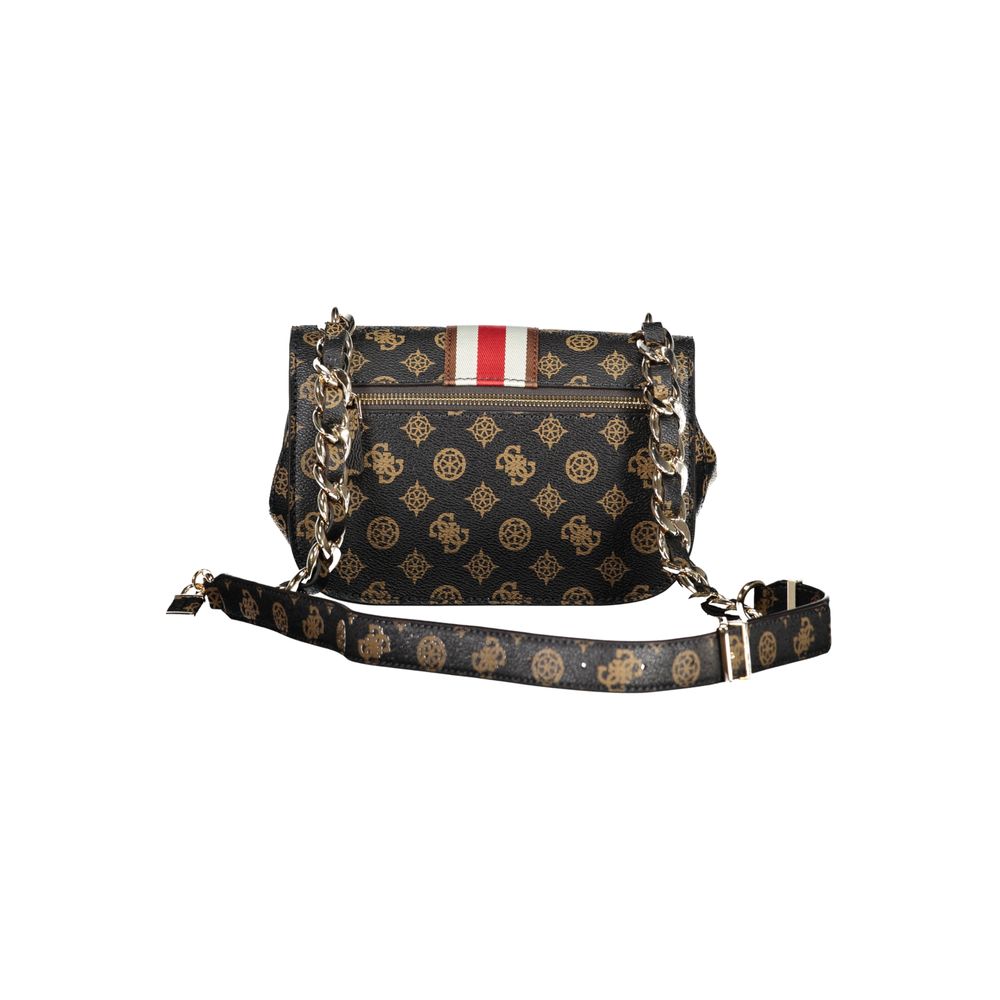 Guess Brown Polyethylene Handbag - Luksusmuotia Guess Jeans - Tutustu YVES JAVANNI® 