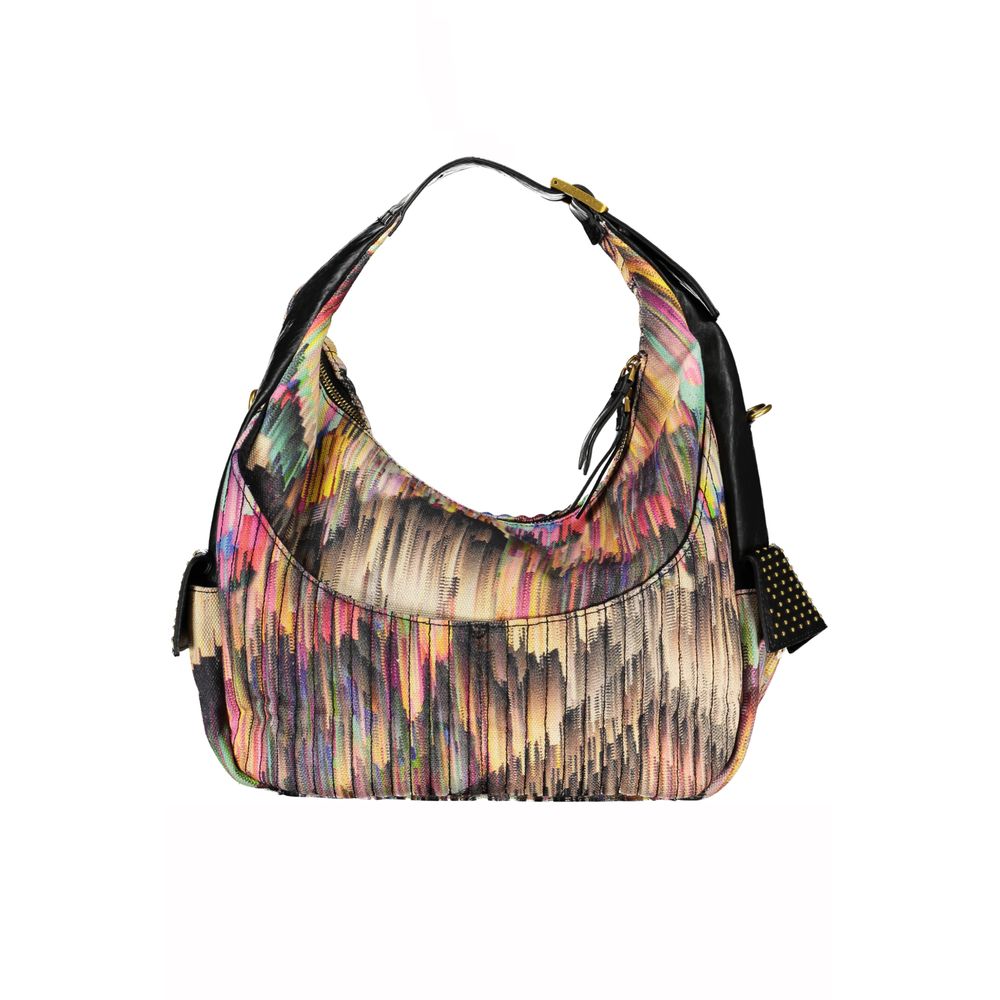 Desigual Black Polyester Handbag - Luksusmuotia Desigual - Tutustu YVES JAVANNI® 