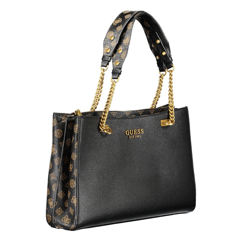 Guess Black Polyethylene Handbag - Luksusmuotia Guess Jeans - Tutustu YVES JAVANNI® 