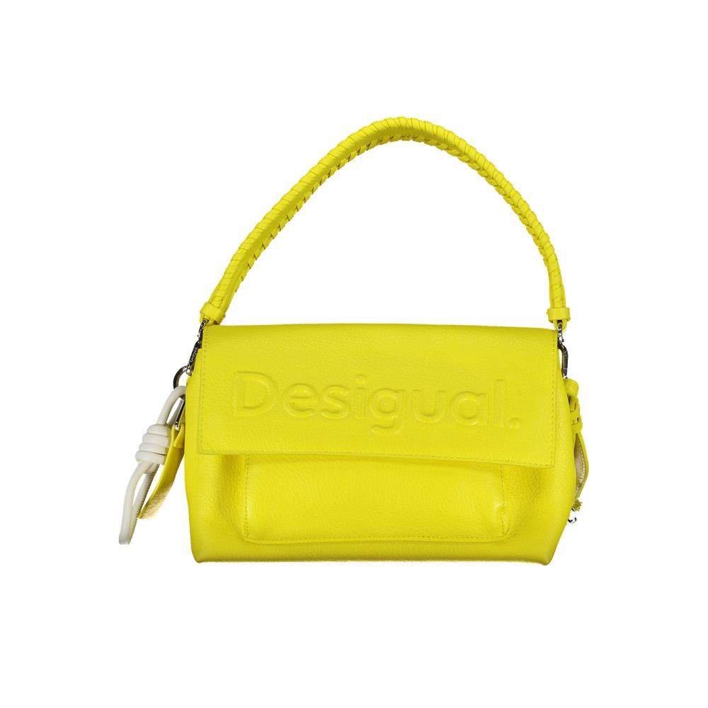 Desigual Yellow Polyethylene Handbag - Luxury from Desigual - Shop at YVES JAVANNI