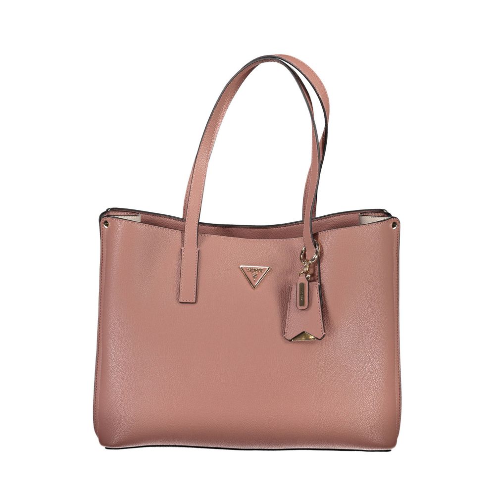 Guess Pink Polyethylene Handbag - Luksusmuotia Guess Jeans - Tutustu YVES JAVANNI® 