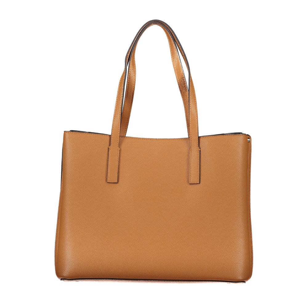 Guess Brown Polyethylene Handbag - Luksusmuotia Guess Jeans - Tutustu YVES JAVANNI® 