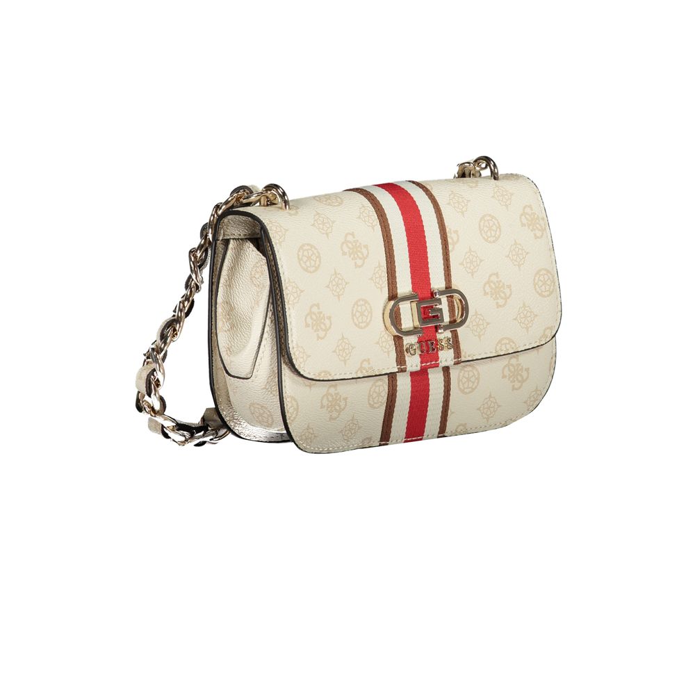 Guess Beige Polyethylene Handbag - Luksusmuotia Guess Jeans - Tutustu YVES JAVANNI® 