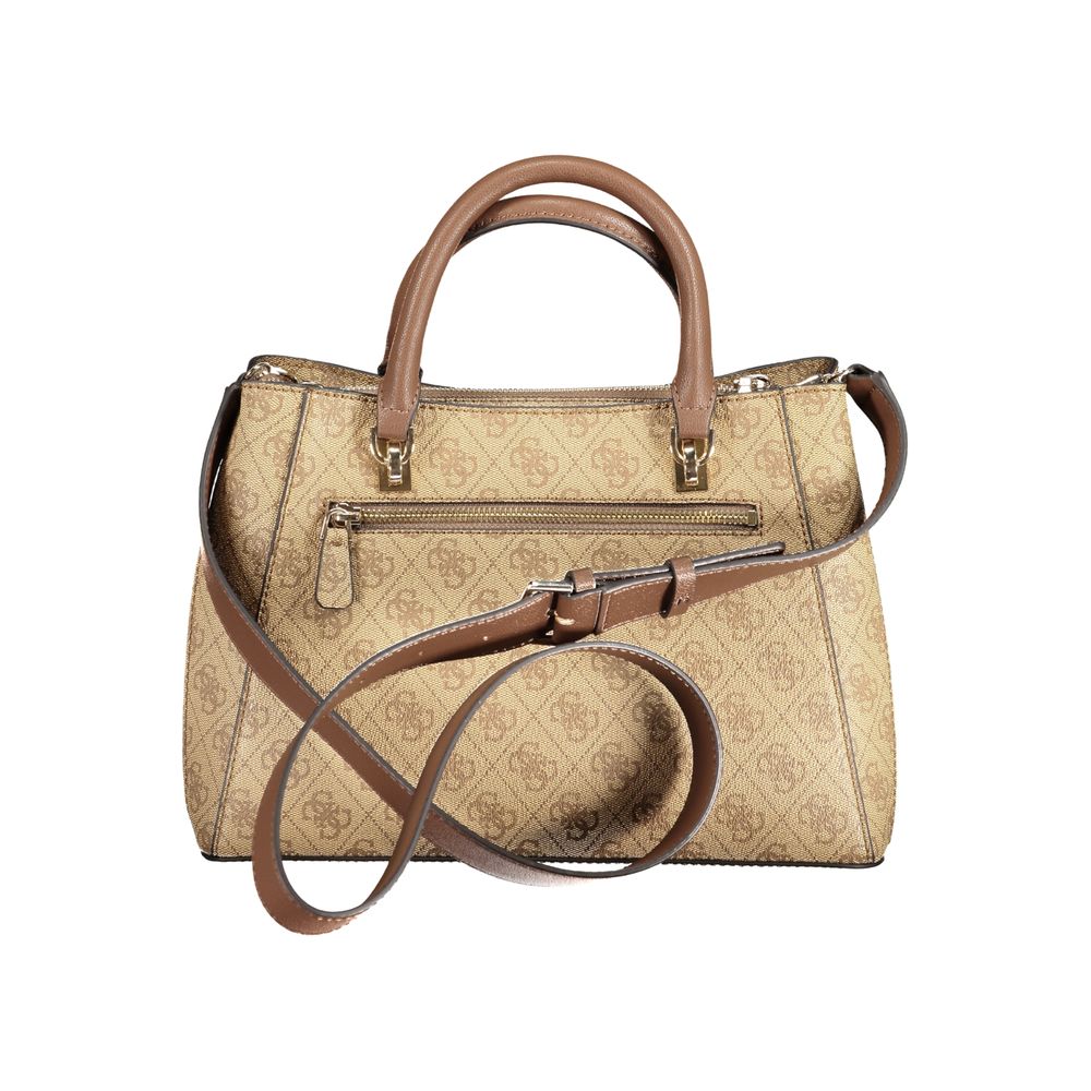 Guess Beige Polyethylene Handbag - Luksusmuotia Guess Jeans - Tutustu YVES JAVANNI® 