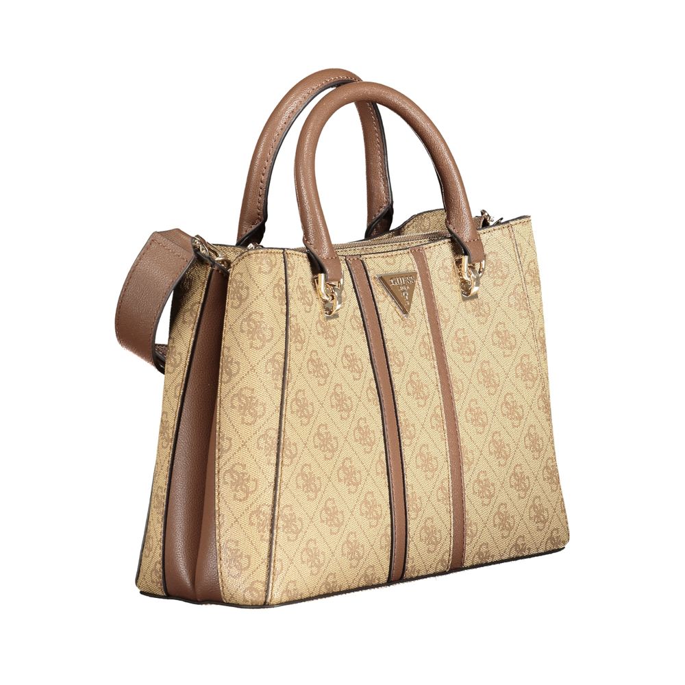 Guess Beige Polyethylene Handbag - Luksusmuotia Guess Jeans - Tutustu YVES JAVANNI® 