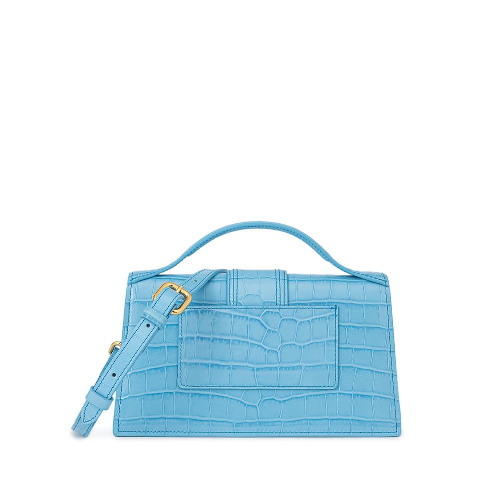 Jacquemus Light Blue Leather Handbag - Luksusmuotia Jacquemus - Tutustu YVES JAVANNI® 