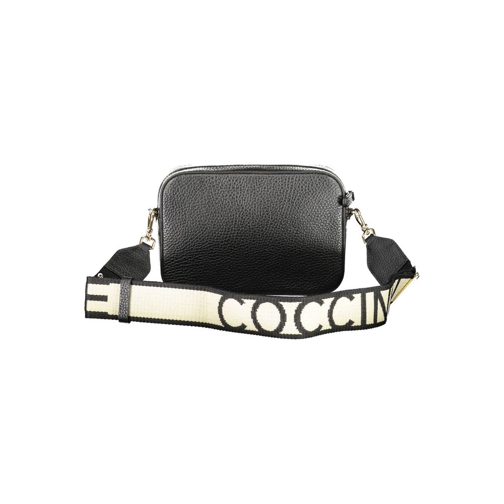 Coccinelle Black Leather Handbag - Luksusmuotia Coccinelle - Tutustu YVES JAVANNI® 