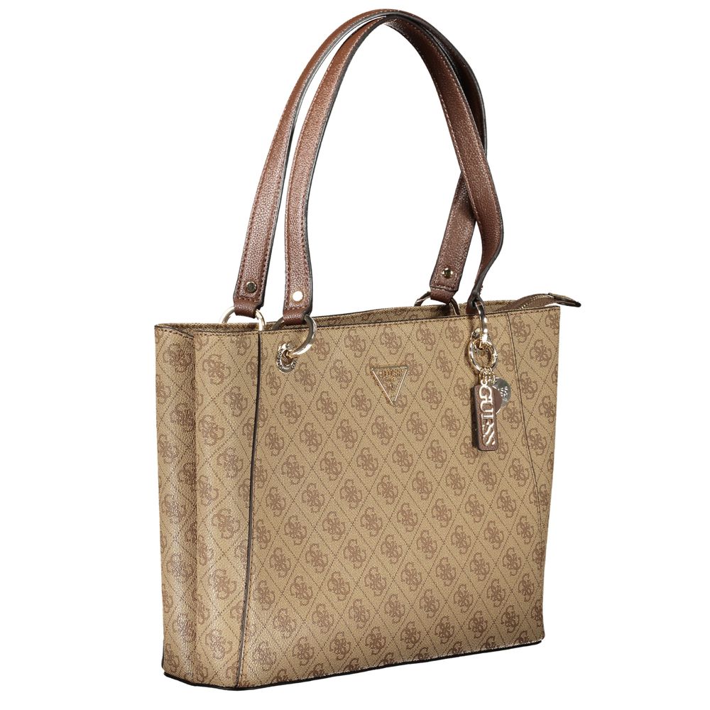 Guess Beige Polyethylene Handbag - Luksusmuotia Guess Jeans - Tutustu YVES JAVANNI® 