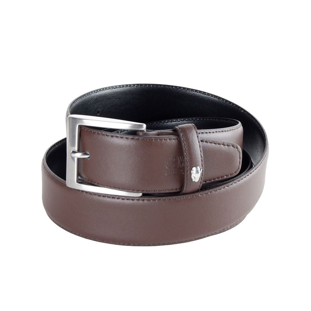 Cavalli Class Elegant Reversible Leather Belt - Dual Tone - Luxury from Cavalli Class - Shop at YVES JAVANNI