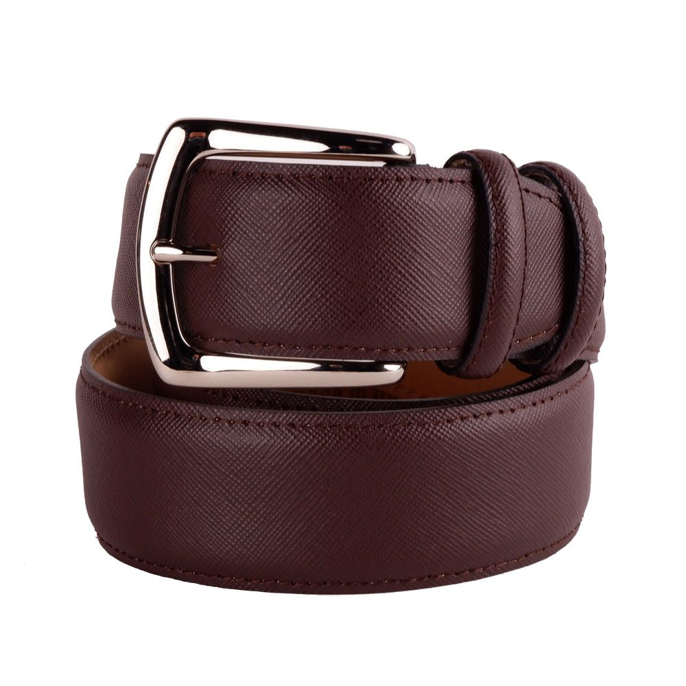 Made in Italy Elegant Saffiano Calfskin Leather Belt - Luksusmuotia Made in Italy - Tutustu YVES JAVANNI® 