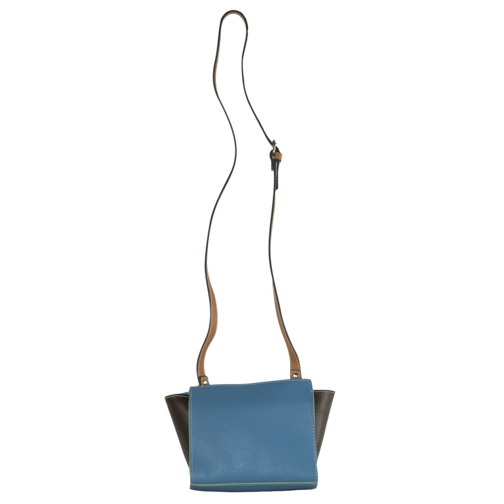 La Martina La Boca Chic Blue Leather Crossbody - Luksusmuotia La Martina - Tutustu YVES JAVANNI® 