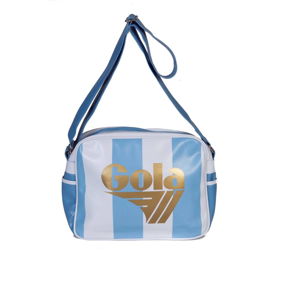 Gola Light Blue Fabric Handbag - Luksuslaukut ja asusteet Gola - Tutustu YVES JAVANNI® 