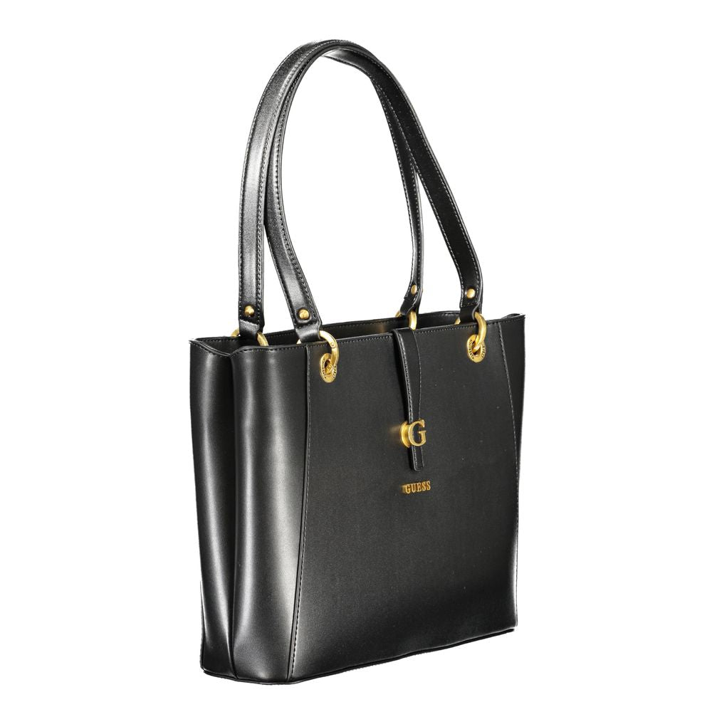 Guess Black Polyethylene Handbag - Luksusmuotia Guess Jeans - Tutustu YVES JAVANNI® 