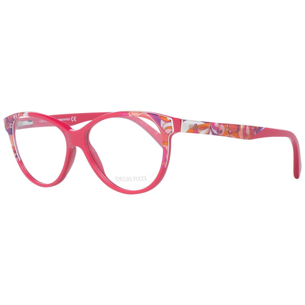 Emilio Pucci Red Women Optical Frames - Luksusmuotia Emilio Pucci - Tutustu YVES JAVANNI® 