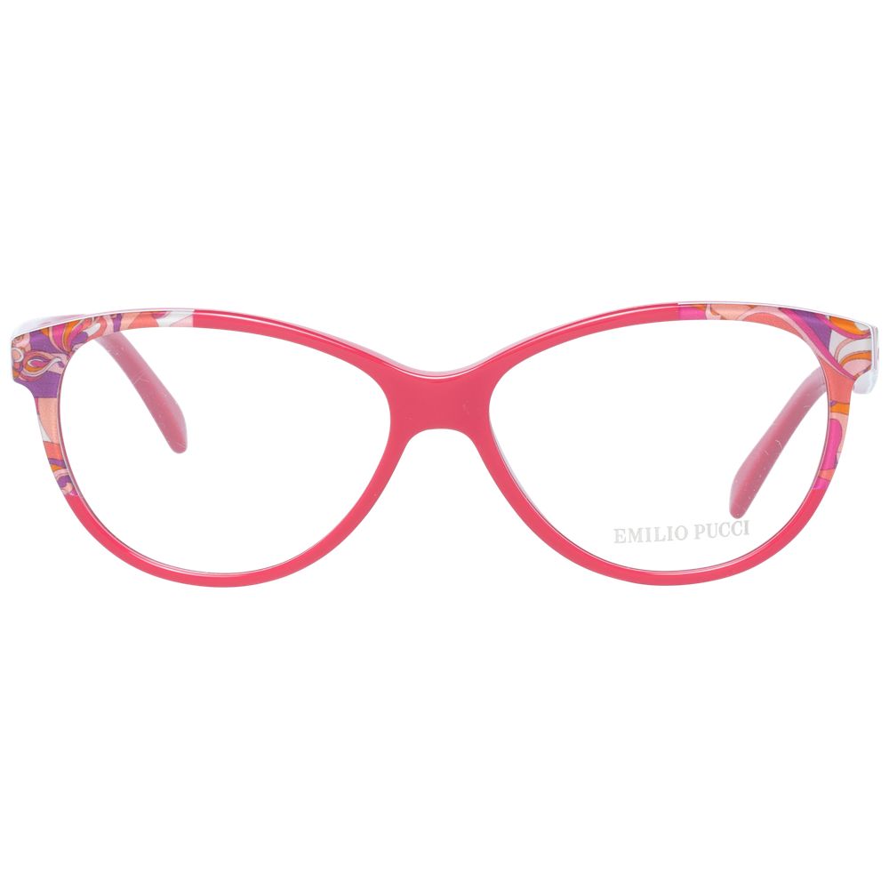 Emilio Pucci Red Women Optical Frames - Luksusmuotia Emilio Pucci - Tutustu YVES JAVANNI® 