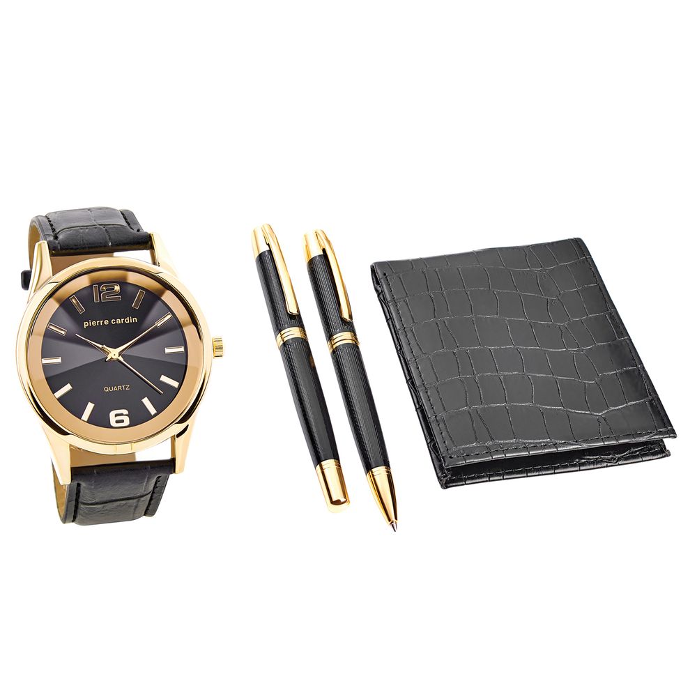 Pierre Cardin Gold Men Watch - Luksusmuotia Pierre Cardin - Tutustu YVES JAVANNI® 