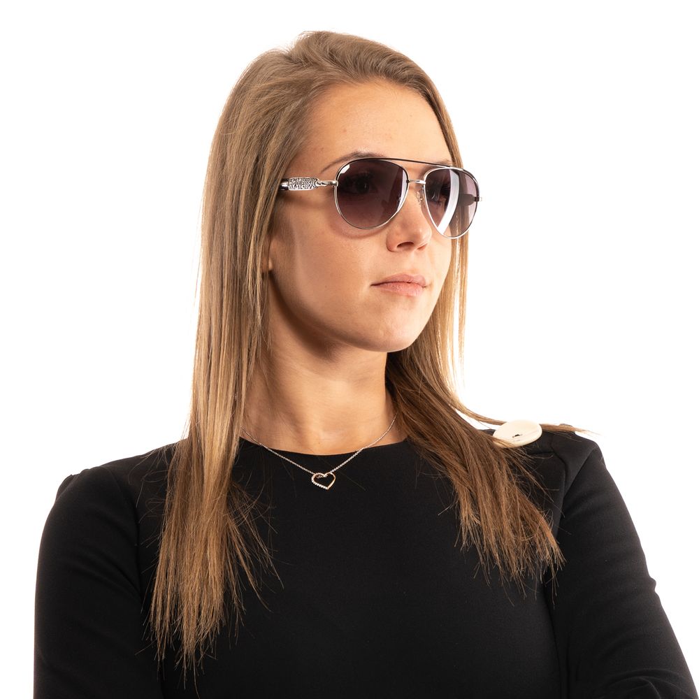 Guess Silver Women Sunglasses - Luksusmuotia Guess - Tutustu YVES JAVANNI® 