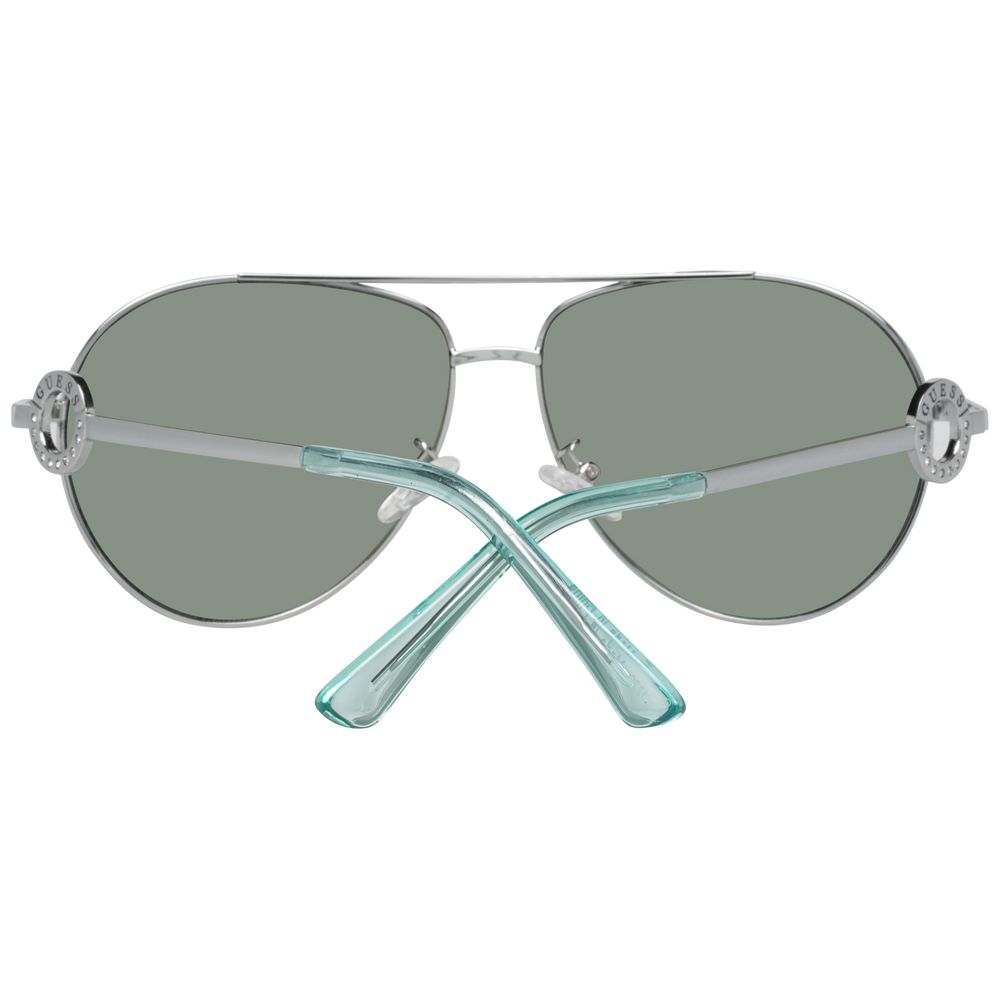 Guess Silver Women Sunglasses - Luksusmuotia Guess - Tutustu YVES JAVANNI® 