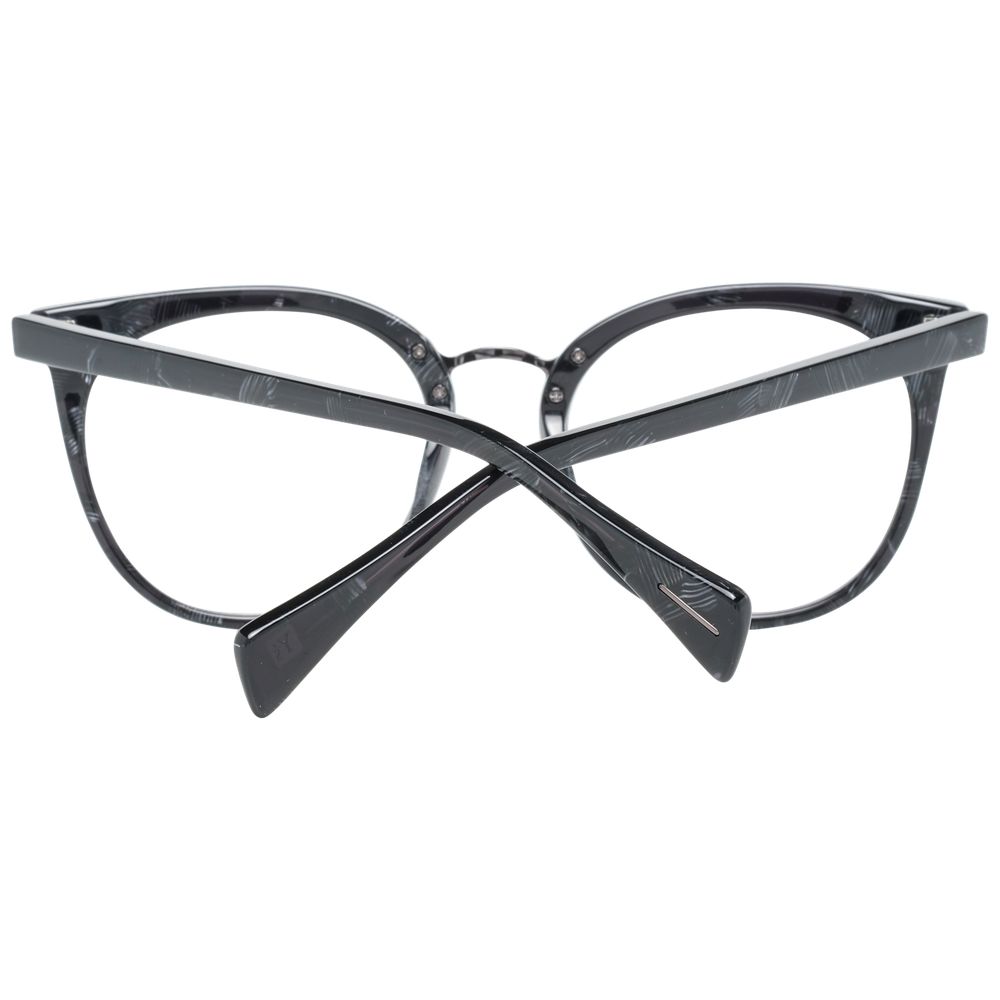 Yohji Yamamoto Gray Men Optical Frames - Luksusmuotia Yohji Yamamoto - Tutustu YVES JAVANNI® 