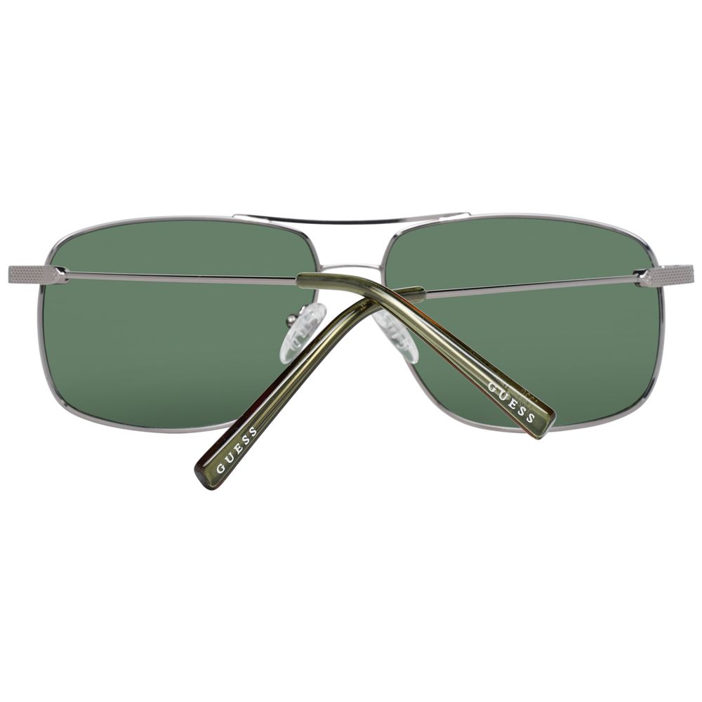 Guess Silver Men Sunglasses - Luksusmuotia Guess - Tutustu YVES JAVANNI® 