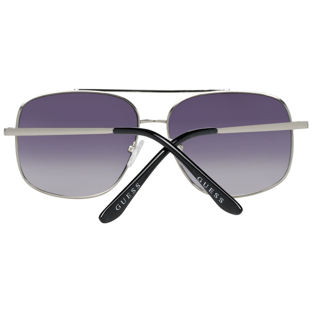 Guess Silver Men Sunglasses - Luksusmuotia Guess - Tutustu YVES JAVANNI® 