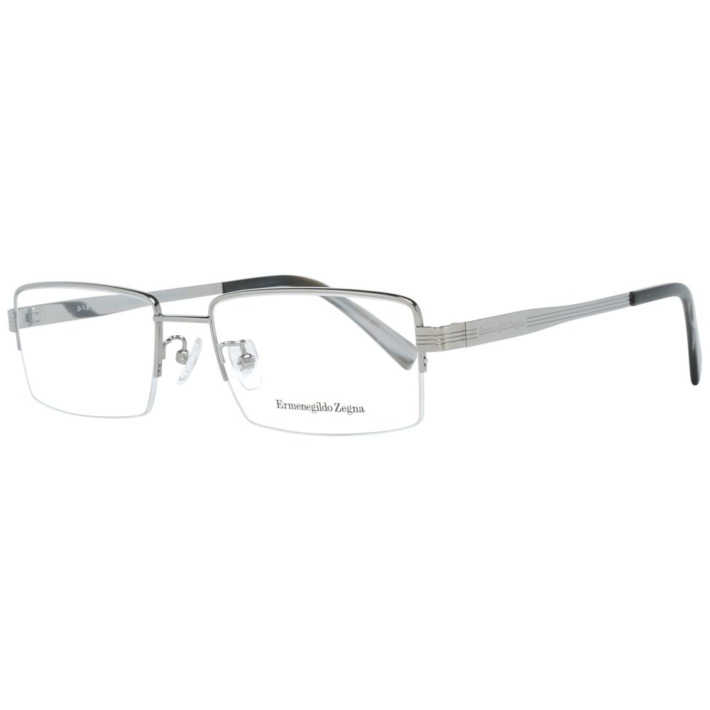 Ermenegildo Zegna Silver Men Optical Frames - Luksusmuotia Ermenegildo Zegna - Tutustu YVES JAVANNI® 