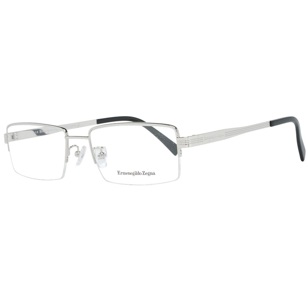 Ermenegildo Zegna Silver Men Optical Frames - Luksusmuotia Ermenegildo Zegna - Tutustu YVES JAVANNI® 