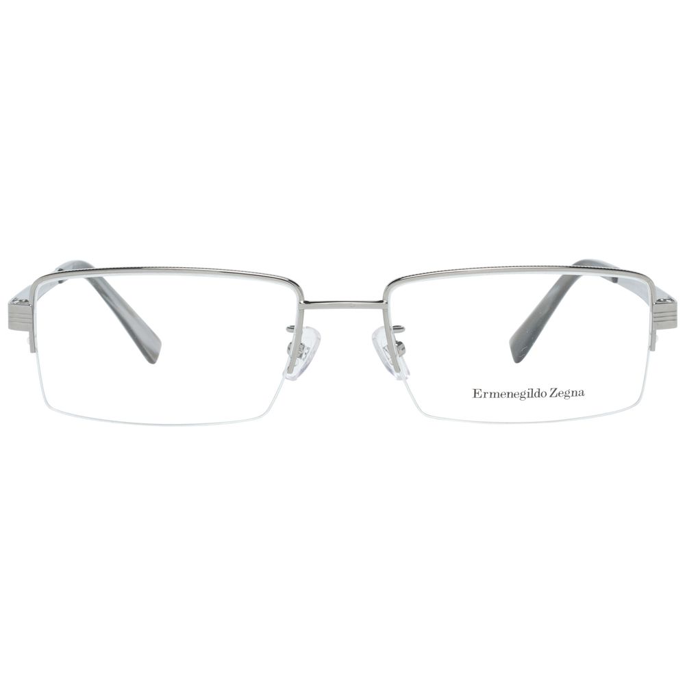 Ermenegildo Zegna Silver Men Optical Frames - Luksusmuotia Ermenegildo Zegna - Tutustu YVES JAVANNI® 