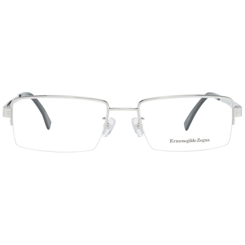 Ermenegildo Zegna Silver Men Optical Frames - Luksusmuotia Ermenegildo Zegna - Tutustu YVES JAVANNI® 