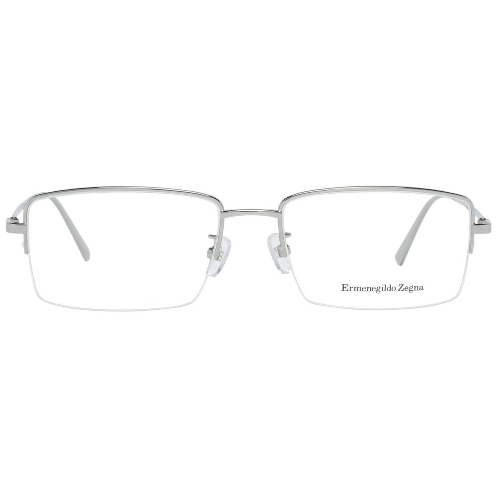 Ermenegildo Zegna Silver Men Optical Frames - Luksusmuotia Ermenegildo Zegna - Tutustu YVES JAVANNI® 