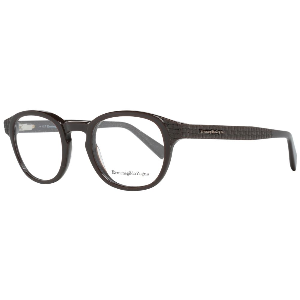 Ermenegildo Zegna Brown Men Optical Frames - Luksusmuotia Ermenegildo Zegna - Tutustu YVES JAVANNI® 