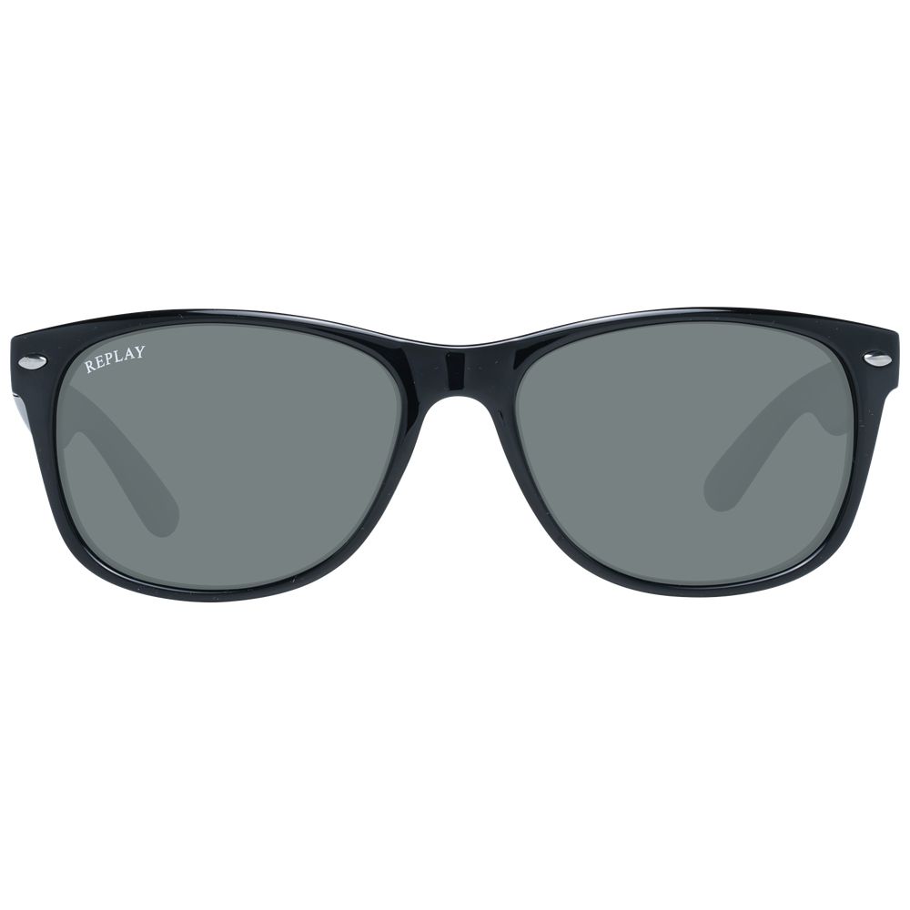 Replay Black Unisex Sunglasses - Luksusmuotia Replay - Tutustu YVES JAVANNI® 