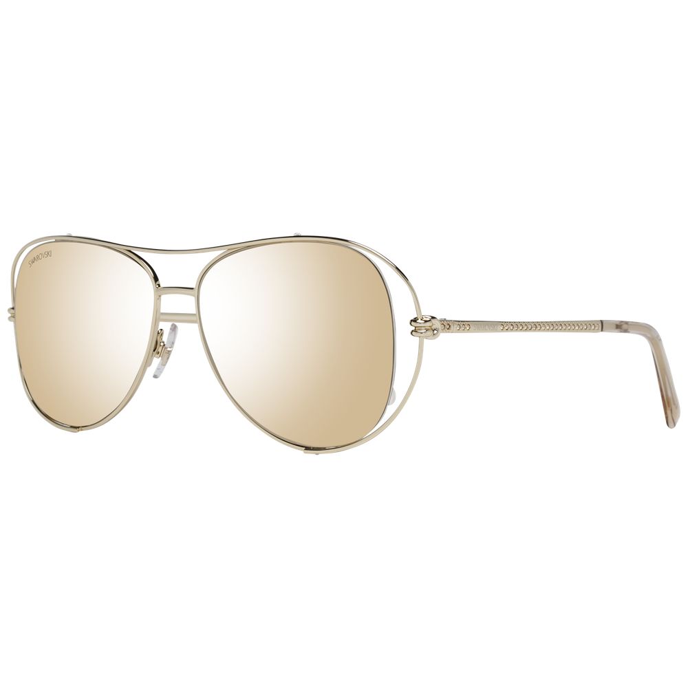 Swarovski Gold Women Sunglasses - Luksusmuotia Swarovski - Tutustu YVES JAVANNI® 