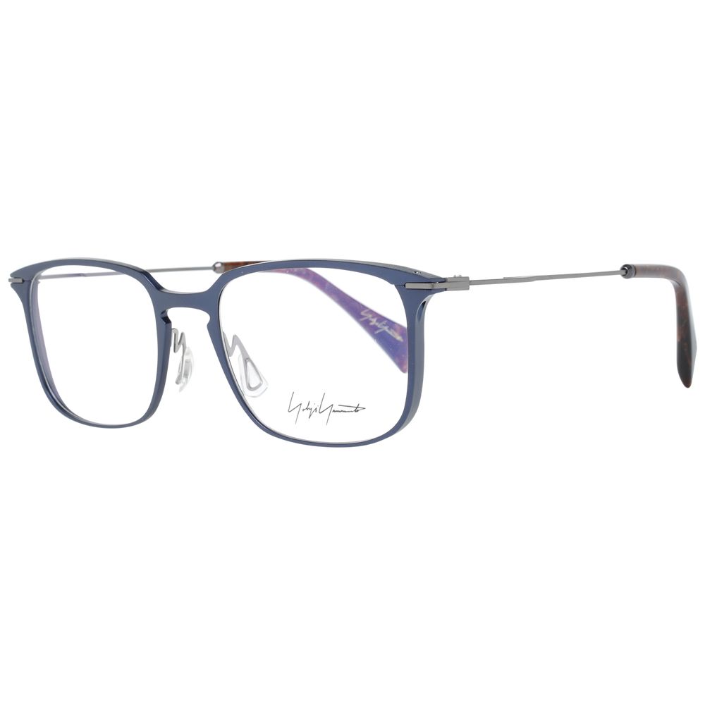 Yohji Yamamoto Blue Men Optical Frames - Luksusmuotia Yohji Yamamoto - Tutustu YVES JAVANNI® 