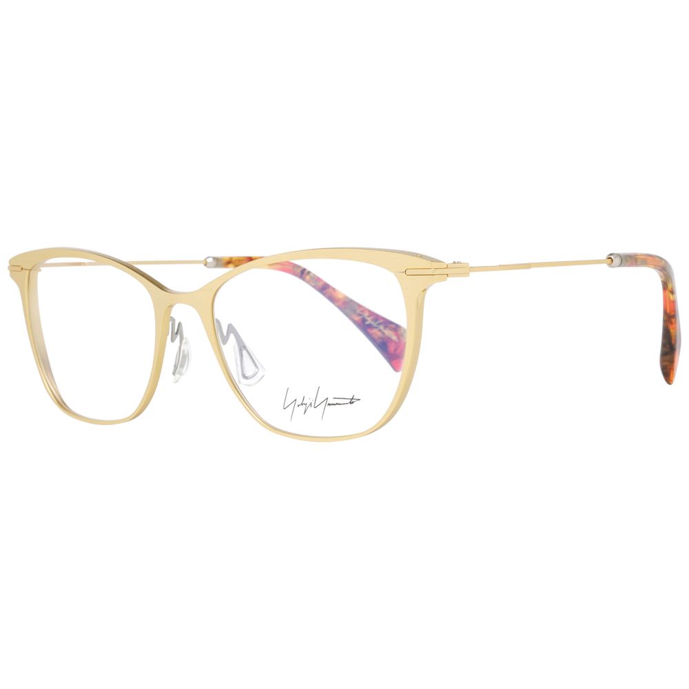 Yohji Yamamoto Gold Women Optical Frames - Luksusmuotia Yohji Yamamoto - Tutustu YVES JAVANNI® 