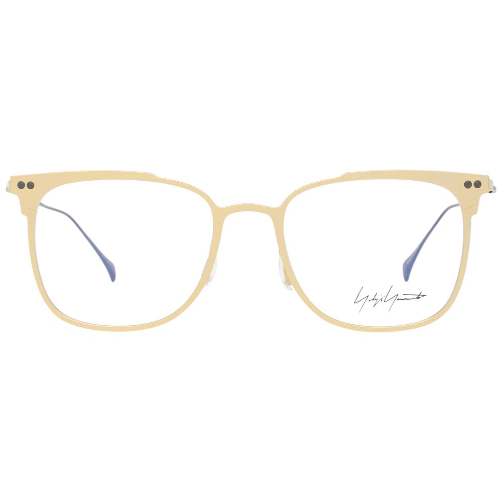 Yohji Yamamoto Gold Men Optical Frames - Luksusmuotia Yohji Yamamoto - Tutustu YVES JAVANNI® 