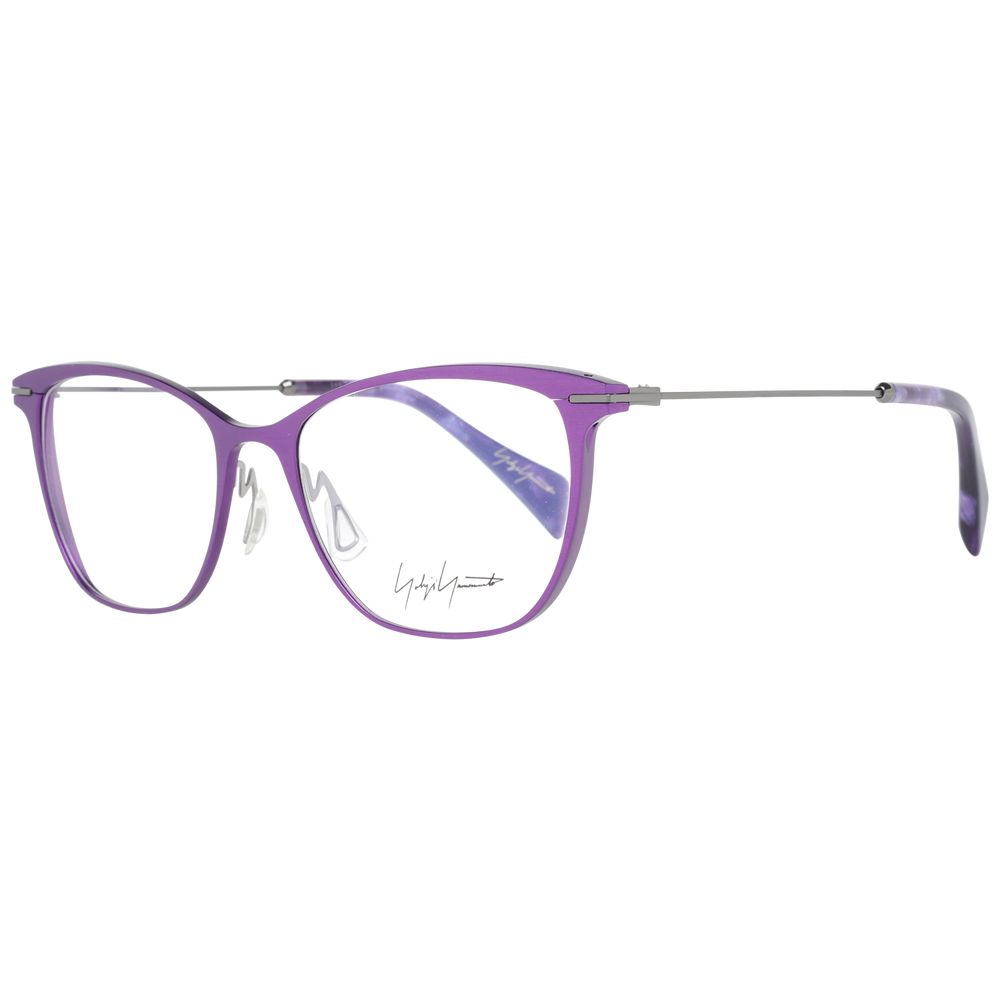 Yohji Yamamoto Purple Women Optical Frames - Luksusmuotia Yohji Yamamoto - Tutustu YVES JAVANNI® 